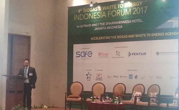 Climate Energy exhibition w Pentair & Ecomembrane at Asia Pacific biogas forum,Jakarta - Image 2